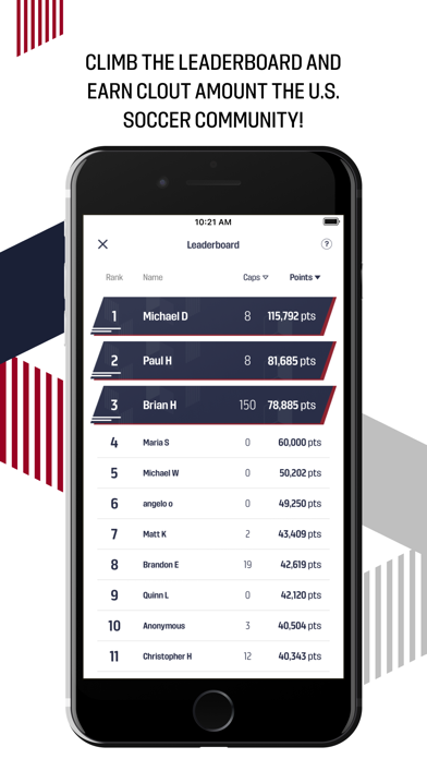 U.S. Soccer – Official App Screenshot