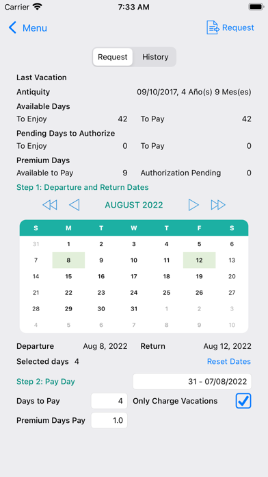 Innova Portal Nómina Screenshot