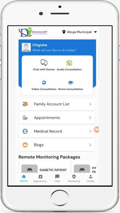 Doctorcare247 Screenshot