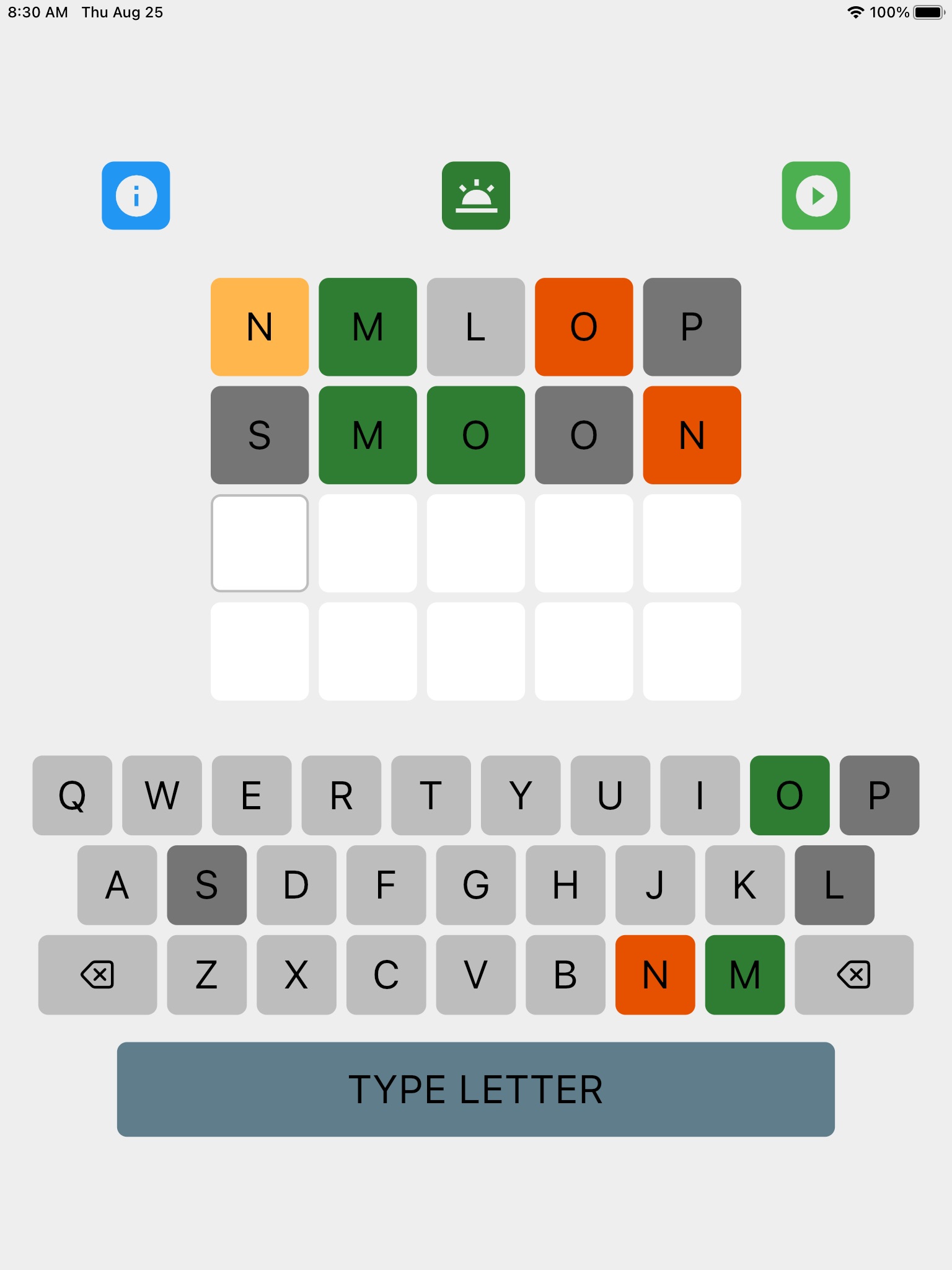 Wordgic - Find Word in 4 Tries screenshot 2