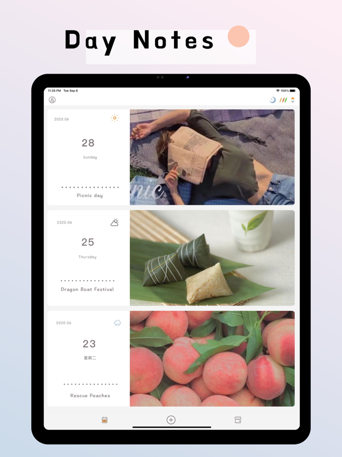 Day Notes - lock diary