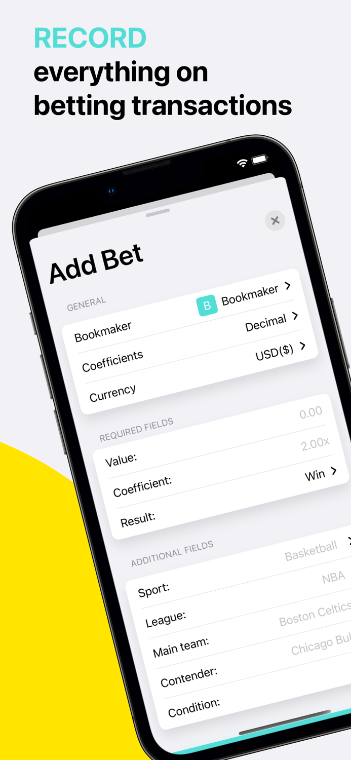 Fisbee - Betting statistics