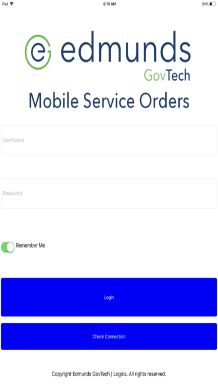 Logics Mobile Service Orders