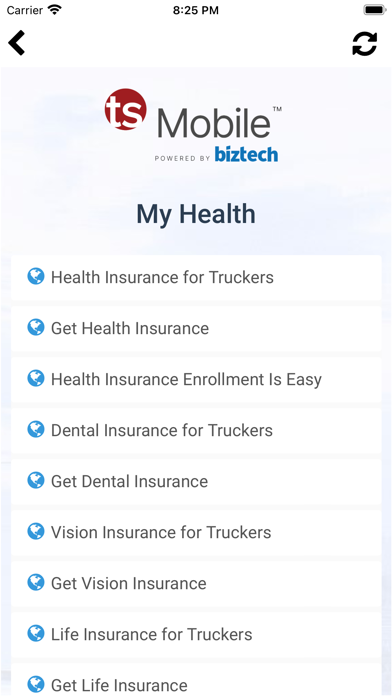 TruckSuite App Screenshot
