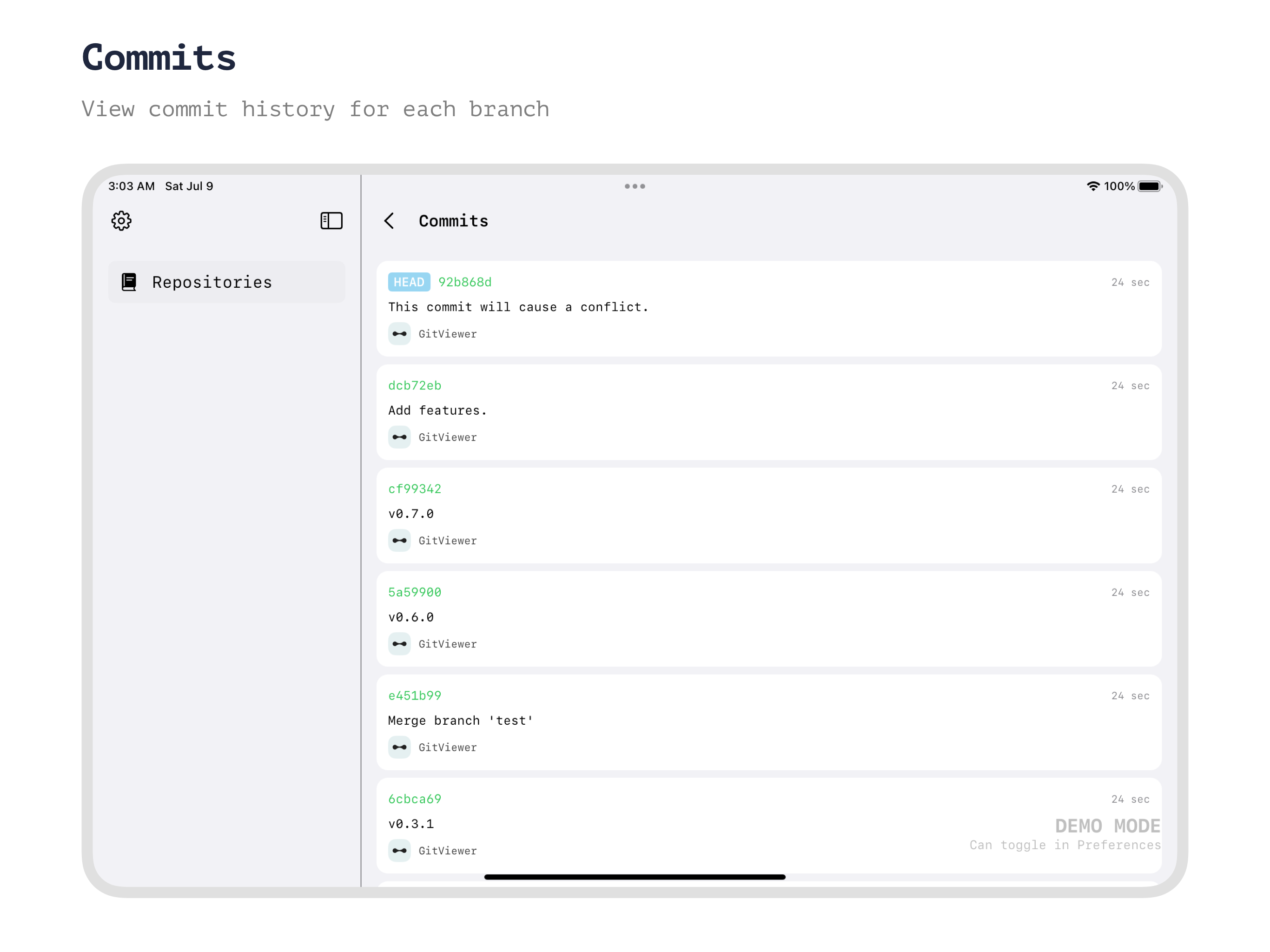GitViewer screenshot 14