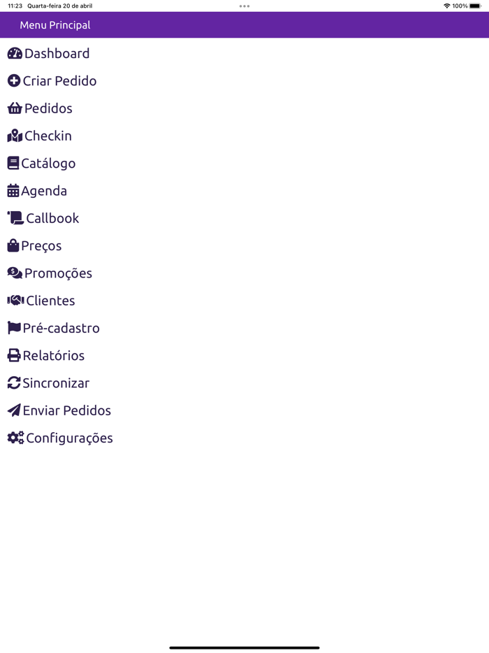 MyPalm Força de Vendas