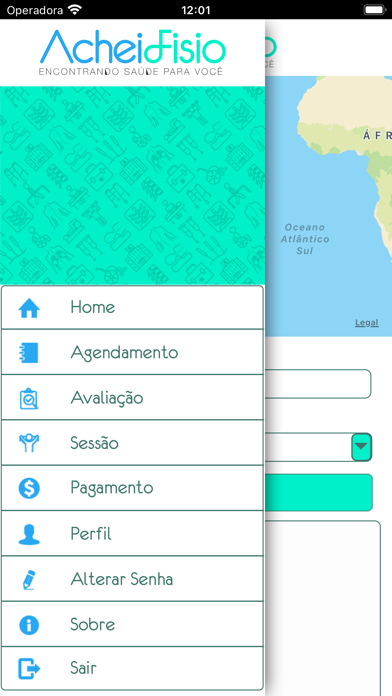 AcheiFisio - Pacientes Screenshot