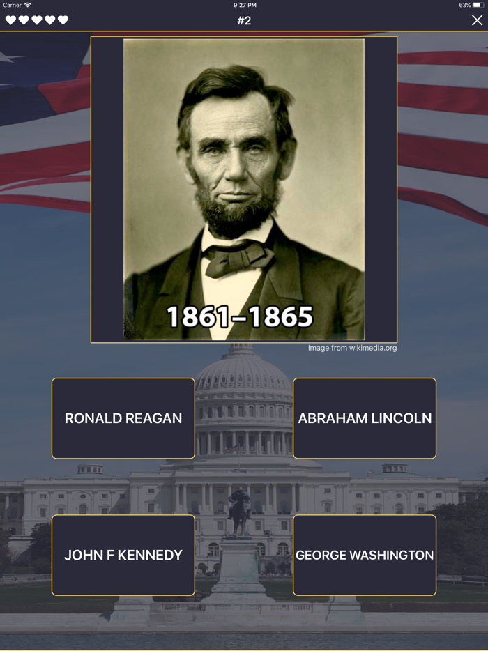 US Presidents - Quiz