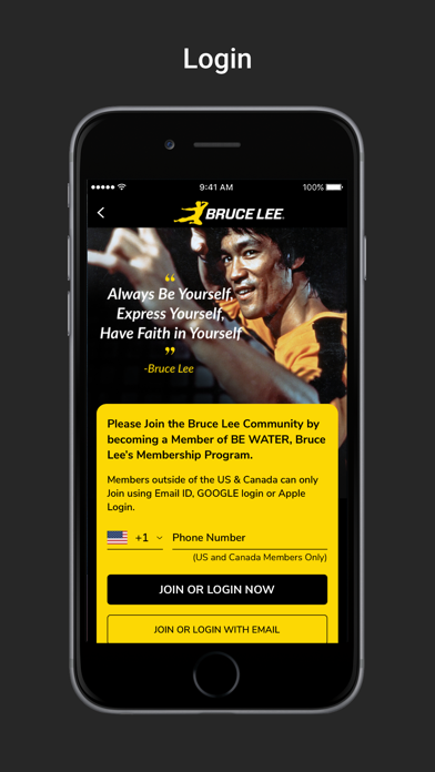 Be Water Bruce Lee Screenshot