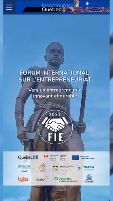 FIE Bénin 2022 app screenshot