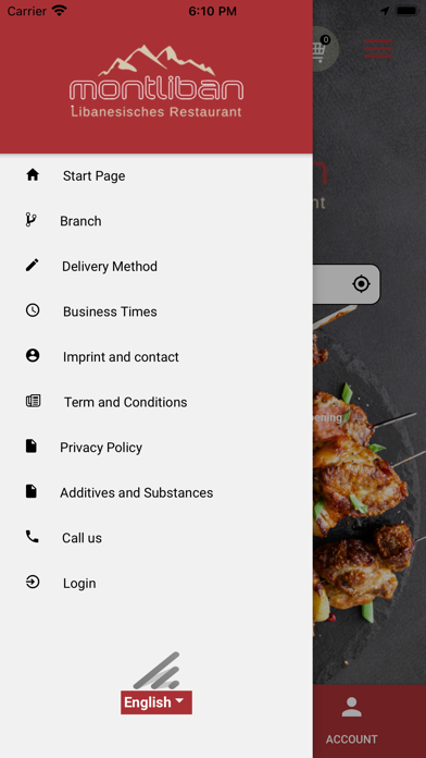 Montliban Restaurant Screenshot