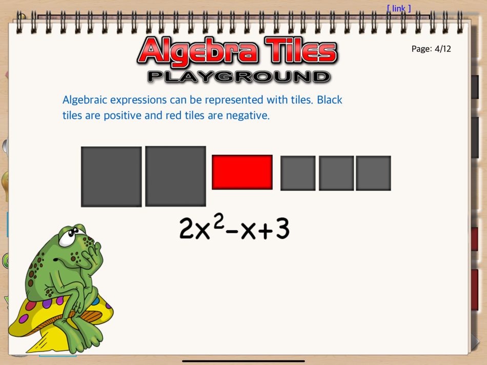 #5. Algebra Tiles Playground (iOS) 由: Ventura Educational Systems