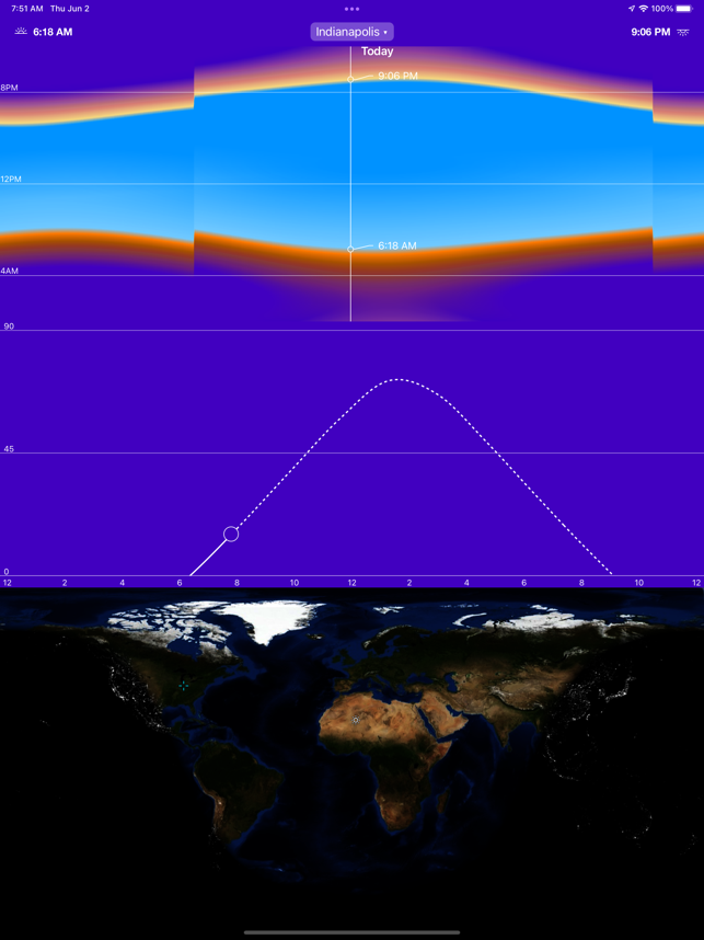 ‎Sunrise Solar Calculator Screenshot