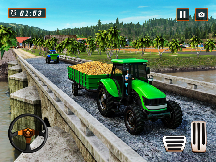 Tractor Games 3D-Farm Games