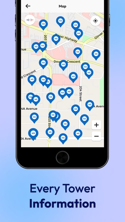 5G/4G LTE Find Cellular Tower