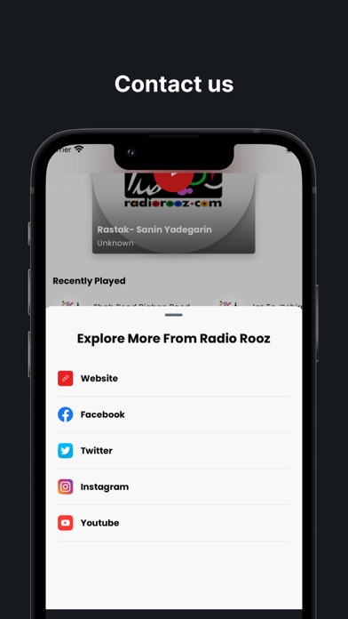 Radio Rooz Screenshot