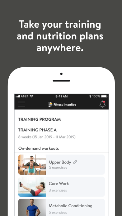 Fitness Incentive+ Screenshot