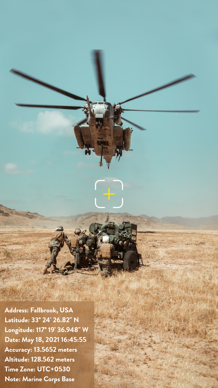 GPS Note Camera With TimeStamp