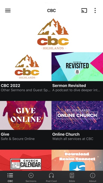 CBC Highlands Screenshot