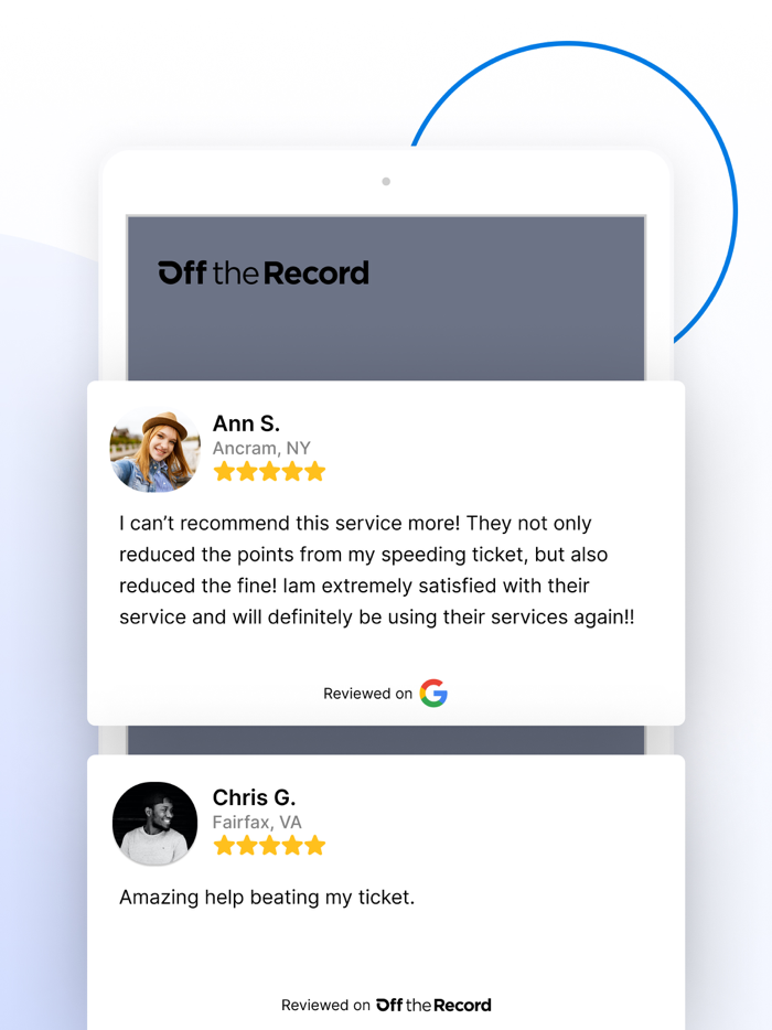 Off The Record Ticket Lawyer