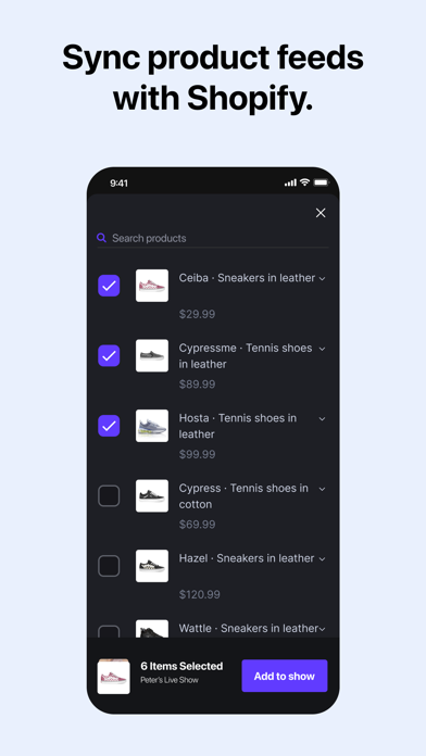 Showday - Live shopping Screenshot