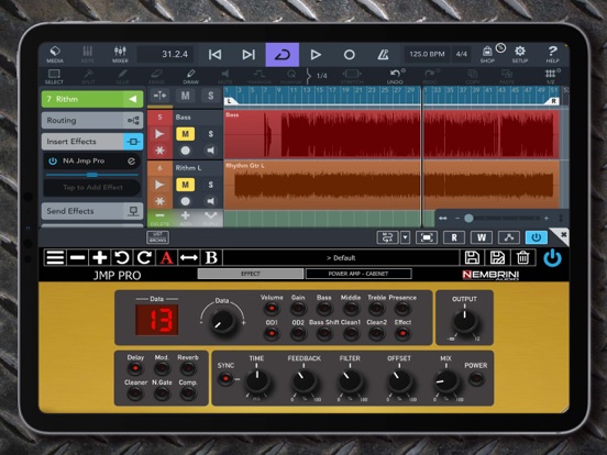 JMP Pro iPad screenshot 2 - Music app