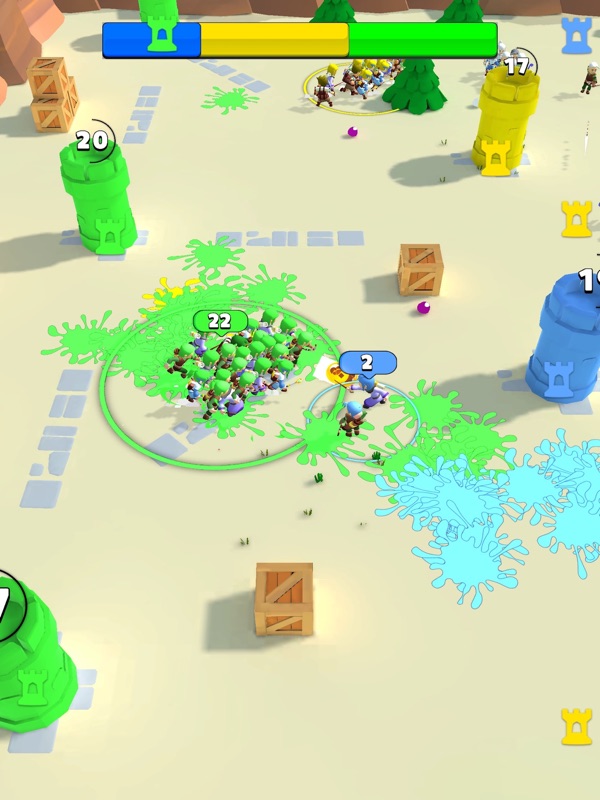 Mob Battle - Hero Crowd Fight screenshot 9