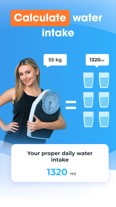 Drink water & Water Reminder Screenshot