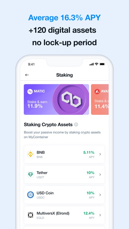 MyCointainer: Earn Crypto