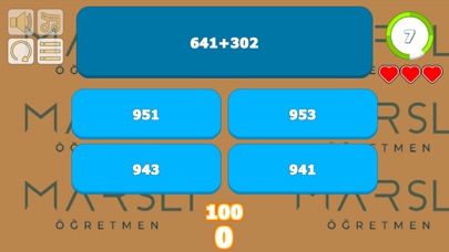 Zihinsel Dört işlem Screenshot