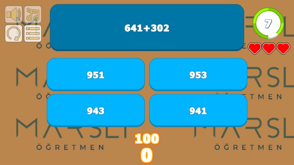 #1. Zihinsel Dört işlem (iOS) 由: Ilhan Sen