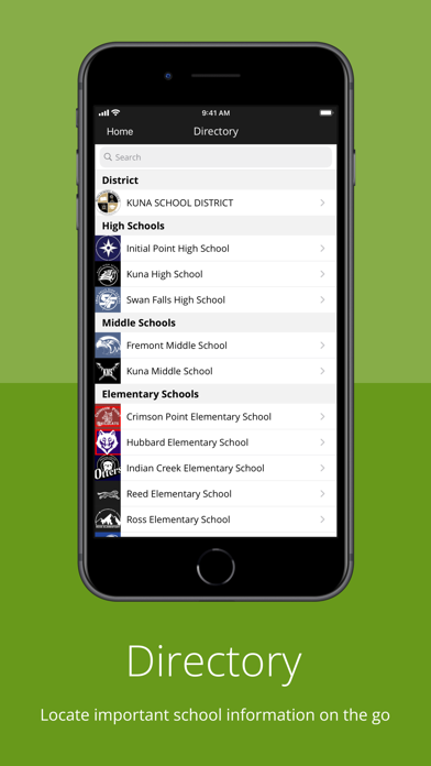 Kuna School District Screenshot