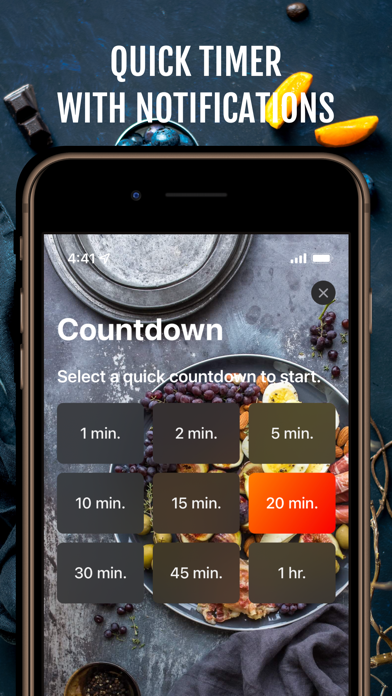 Recipe Timer by Zafapp Screenshot