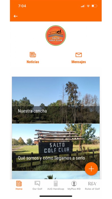 Salto Golf Club iPhone screenshot 2 - Sports app