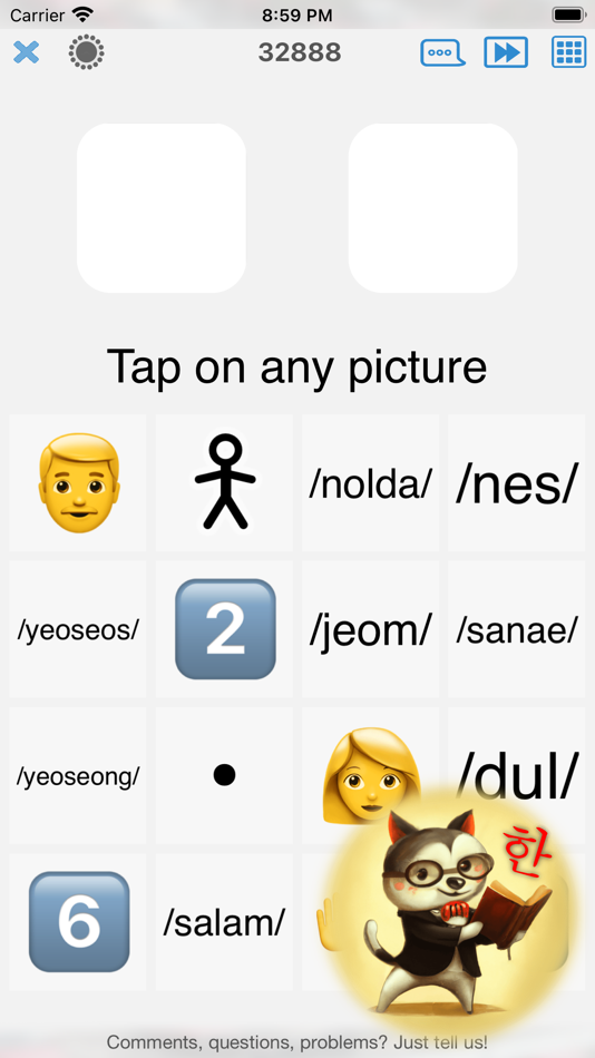 #3. Korean - learn words easily (iOS) 由: Iaroslav Mironov