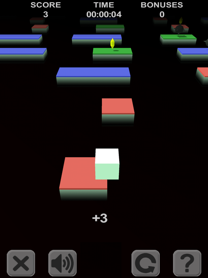 Cube Jump. 3D platforms