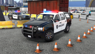 Police Car Parking Real Car Screenshot