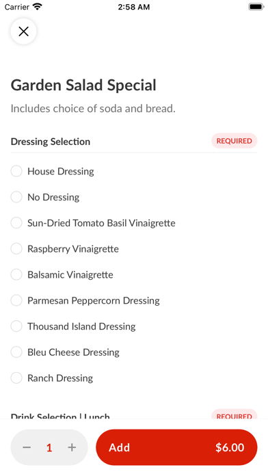 Smithfield Stonefire Pizzeria Screenshot
