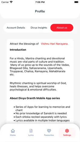 Game screenshot Vishnu Sahasranama Stotram mod apk