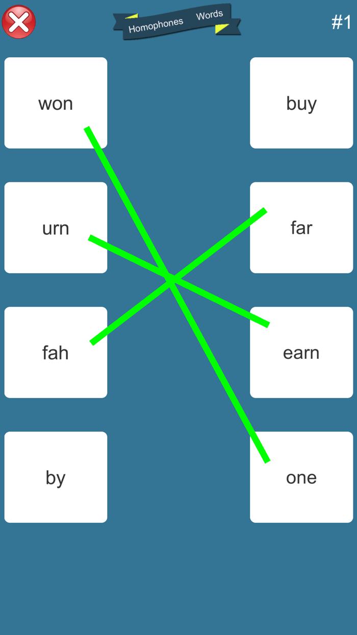 Opposite Words Learning