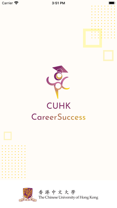 CUHK Career Success Screenshot