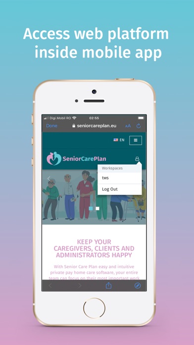 SeniorCarePlan Screenshot