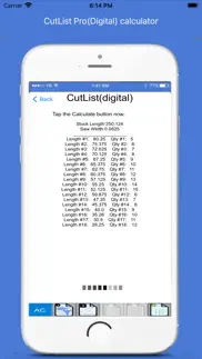 How to cancel & delete cutlist pro digital calculator 4