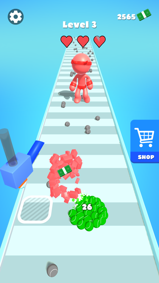 #8. Balls Throw! (iOS) 由: Ahmet Ikbal Adlig
