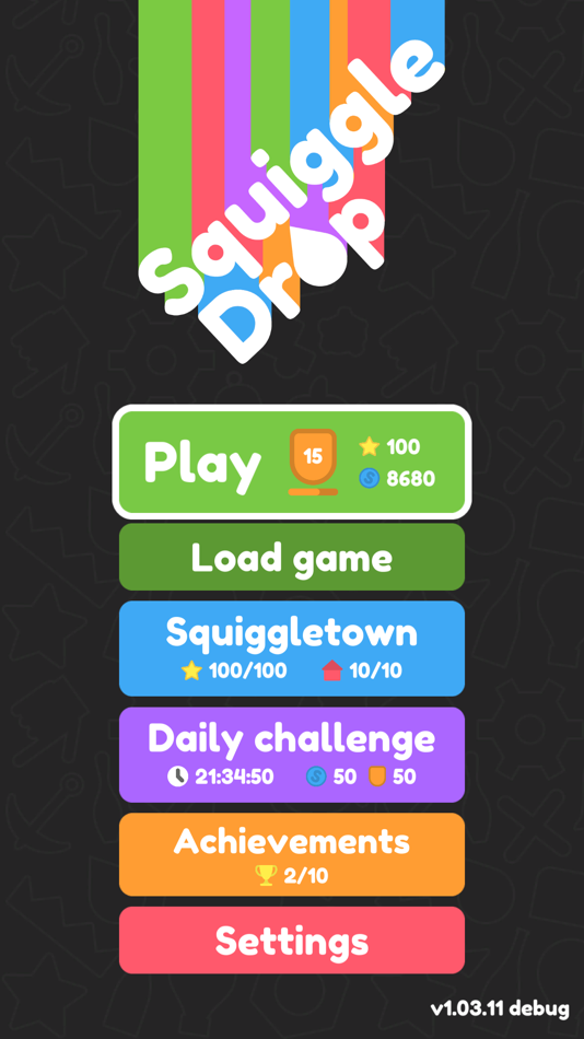 #5. Squiggle Drop (macOS) 来自: Noodlecake