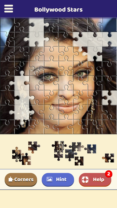 Bollywood Stars Jigsaw Puzzle Screenshot