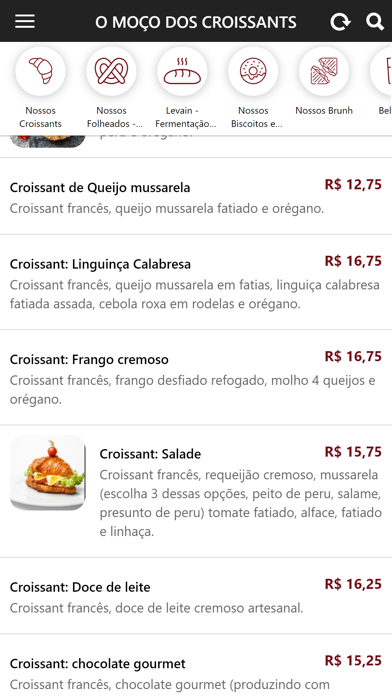 Moco dos Croissants Screenshot
