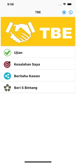 Game screenshot TBE Takaful Basic Examination mod apk