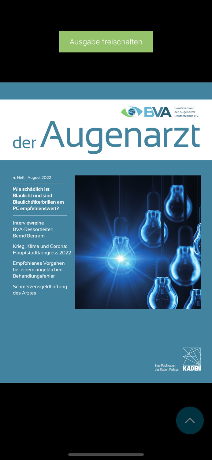 BVA – DER AUGENARZT