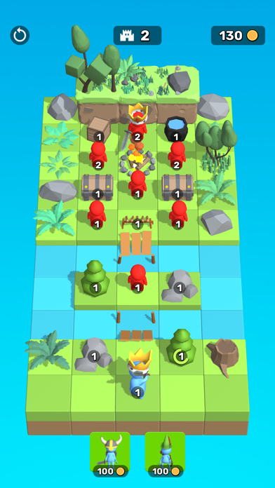 Castle Wars Puzzle Screenshot